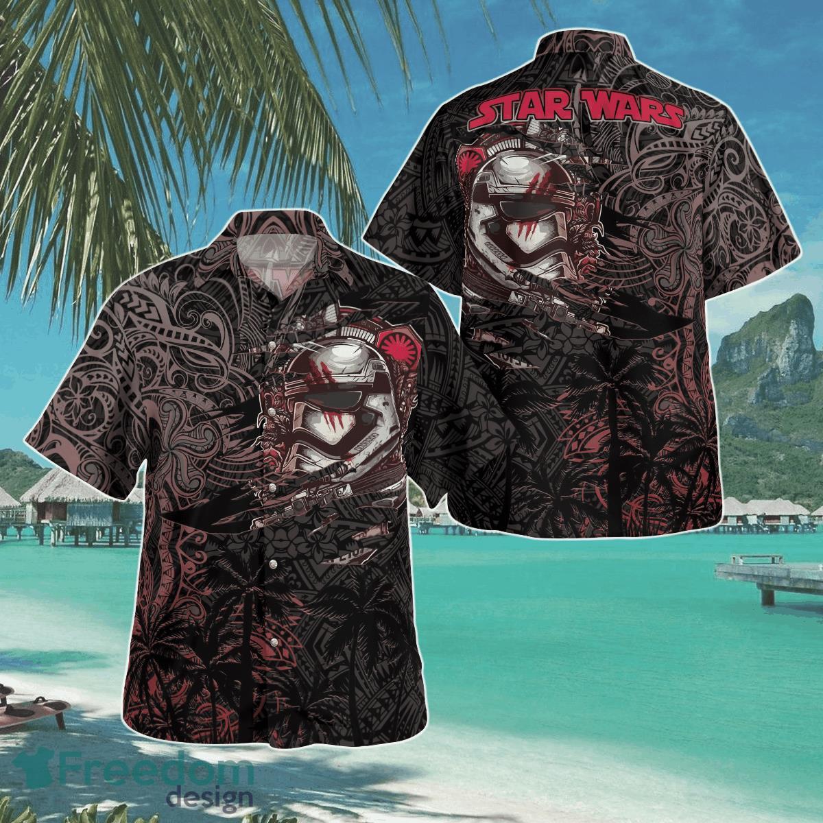 Star Wars Tribal Tropical Hawaii Shirt Aloha Shirt For Men Women Product Photo 1