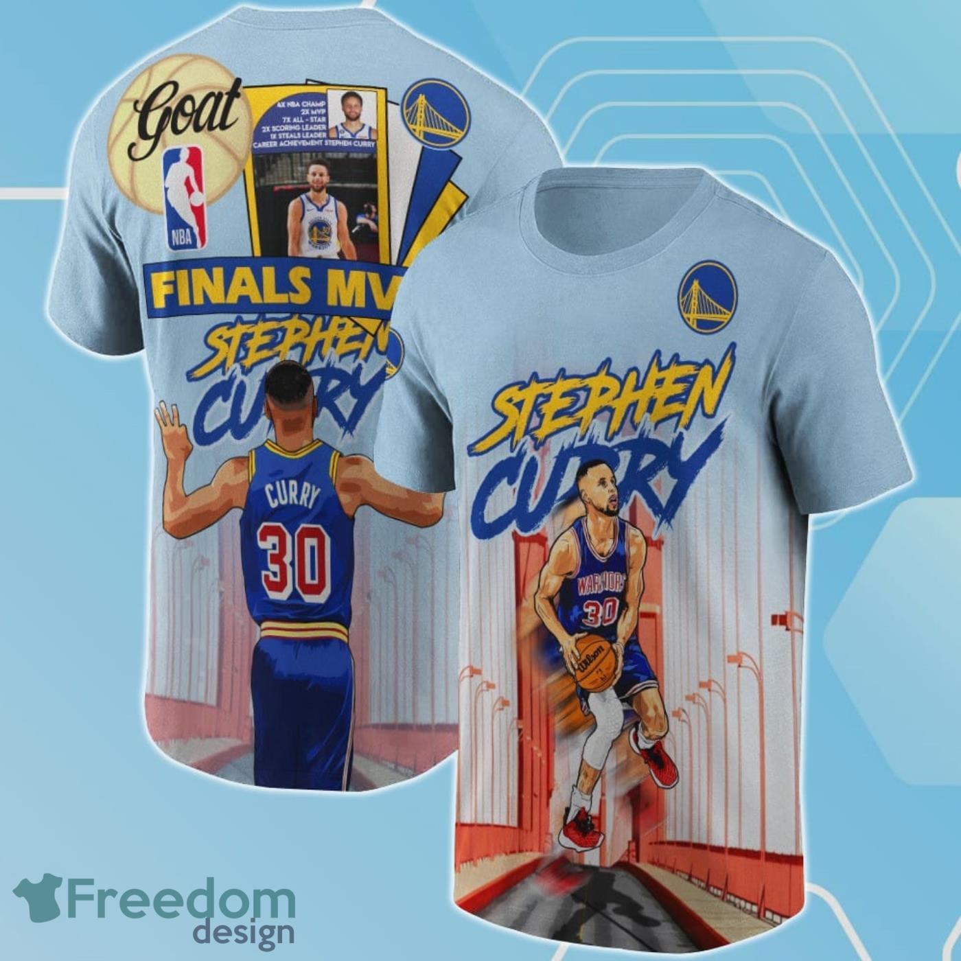 Stephen Curry Star Of The Golden State Warriors Print 3D Shirt For True Fans Product Photo 1