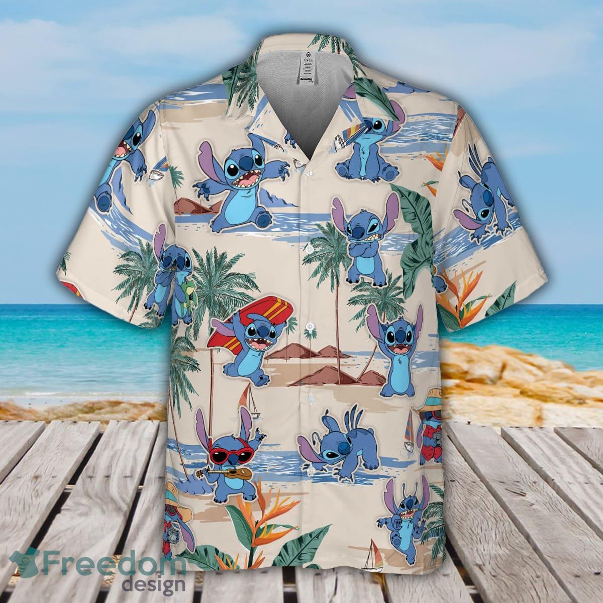 Atlanta Falcons Lilo And Stitch Christmas Hawaiian Shirt Gift Holiday -  Freedomdesign