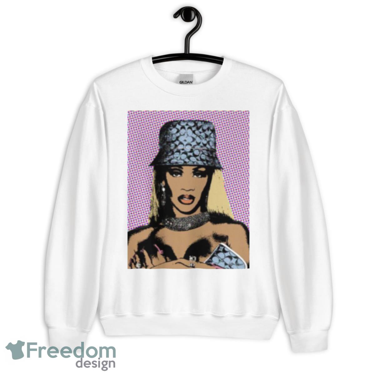 Style Pop Art Saweetie shirt - Unisex Heavy Blend Crewneck Sweatshirt