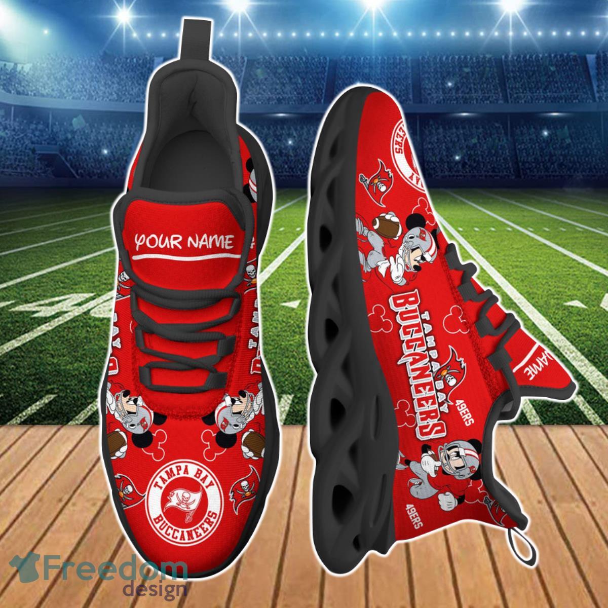 Tampa Bay Buccaneers NFL Clunky Max Soul Shoes Custom Name Ideal Gift For Fans Product Photo 2