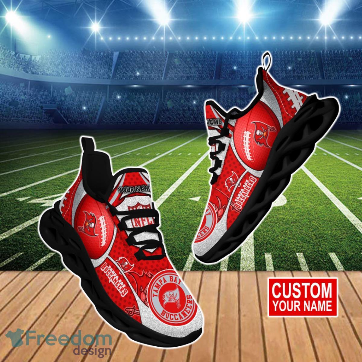 Tampa Bay Buccaneers NFL Clunky Max Soul Shoes Custom Name Ideal Gift For True Fans Product Photo 1