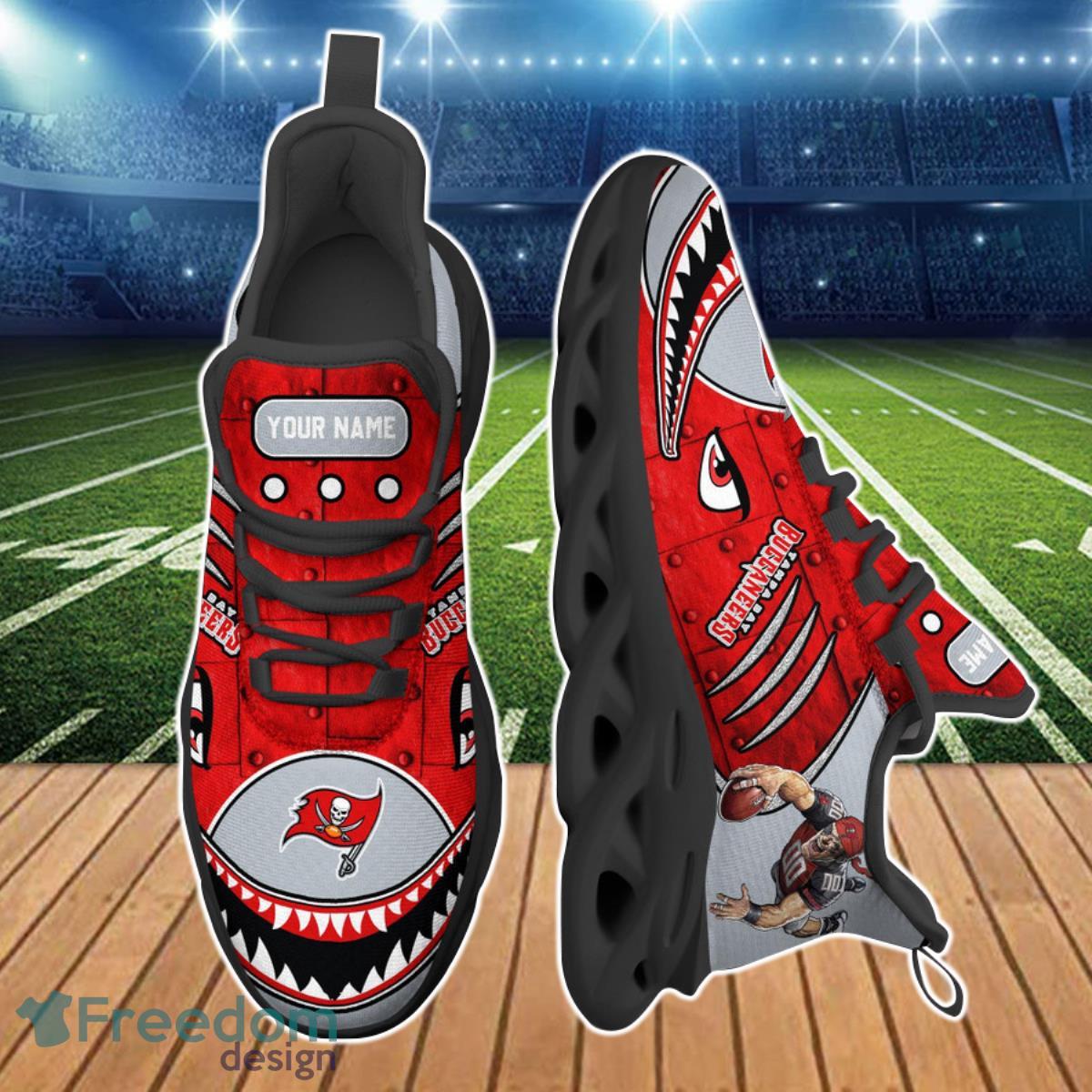 Tampa Bay Buccaneers NFL Clunky Max Soul Shoes Custom Name Special Gift For True Fans Product Photo 2