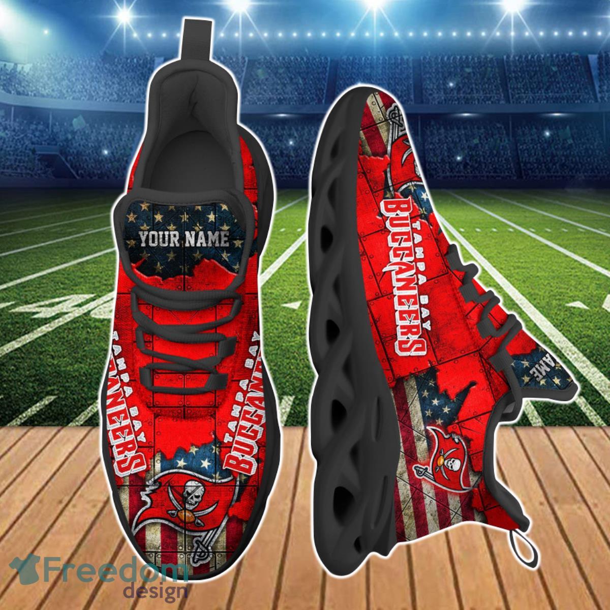 Tampa Bay Buccaneers NFL Clunky Max Soul Shoes Custom Name Unique Gift For Real Fans Product Photo 2