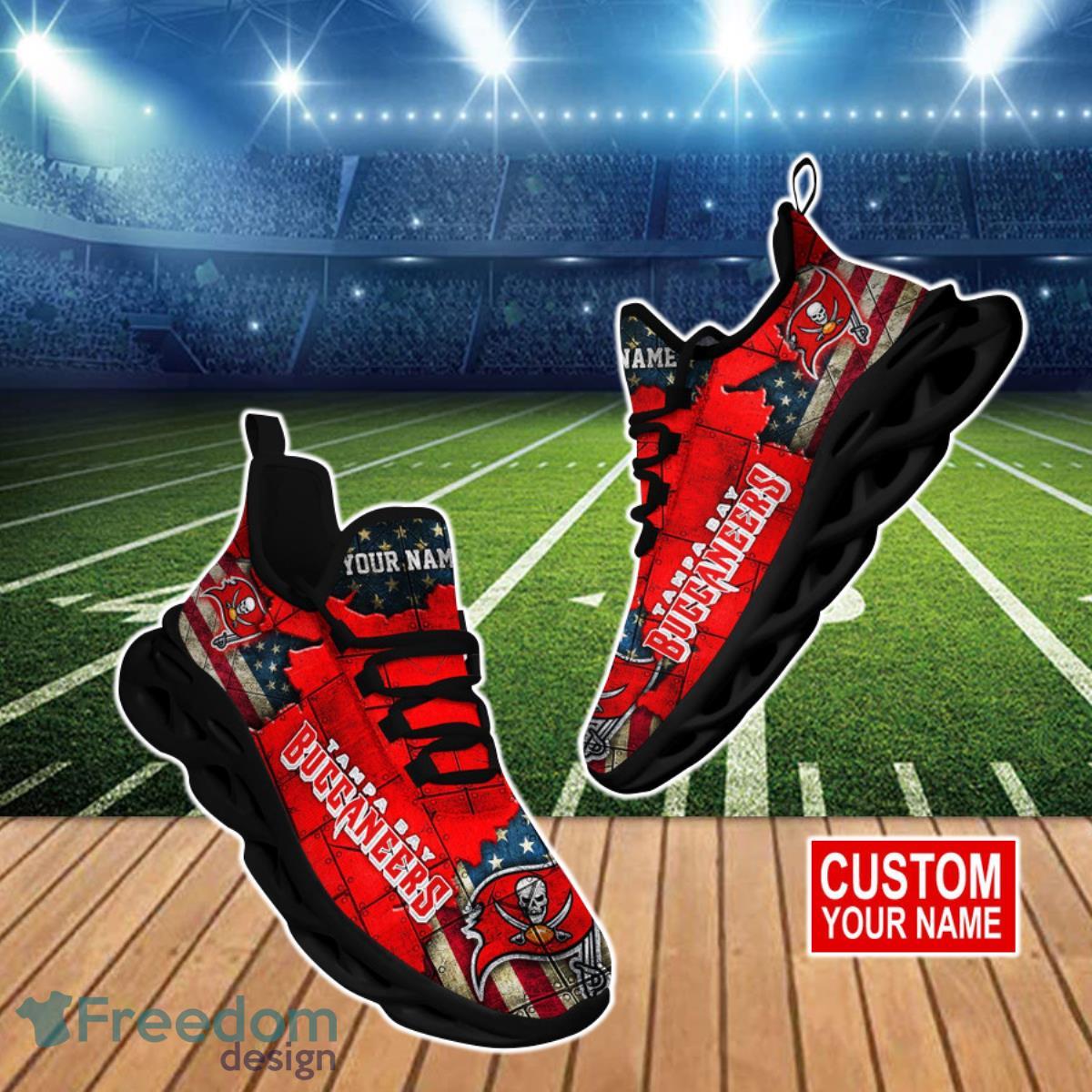 Tampa Bay Buccaneers NFL Clunky Max Soul Shoes Custom Name Unique Gift For Real Fans Product Photo 1