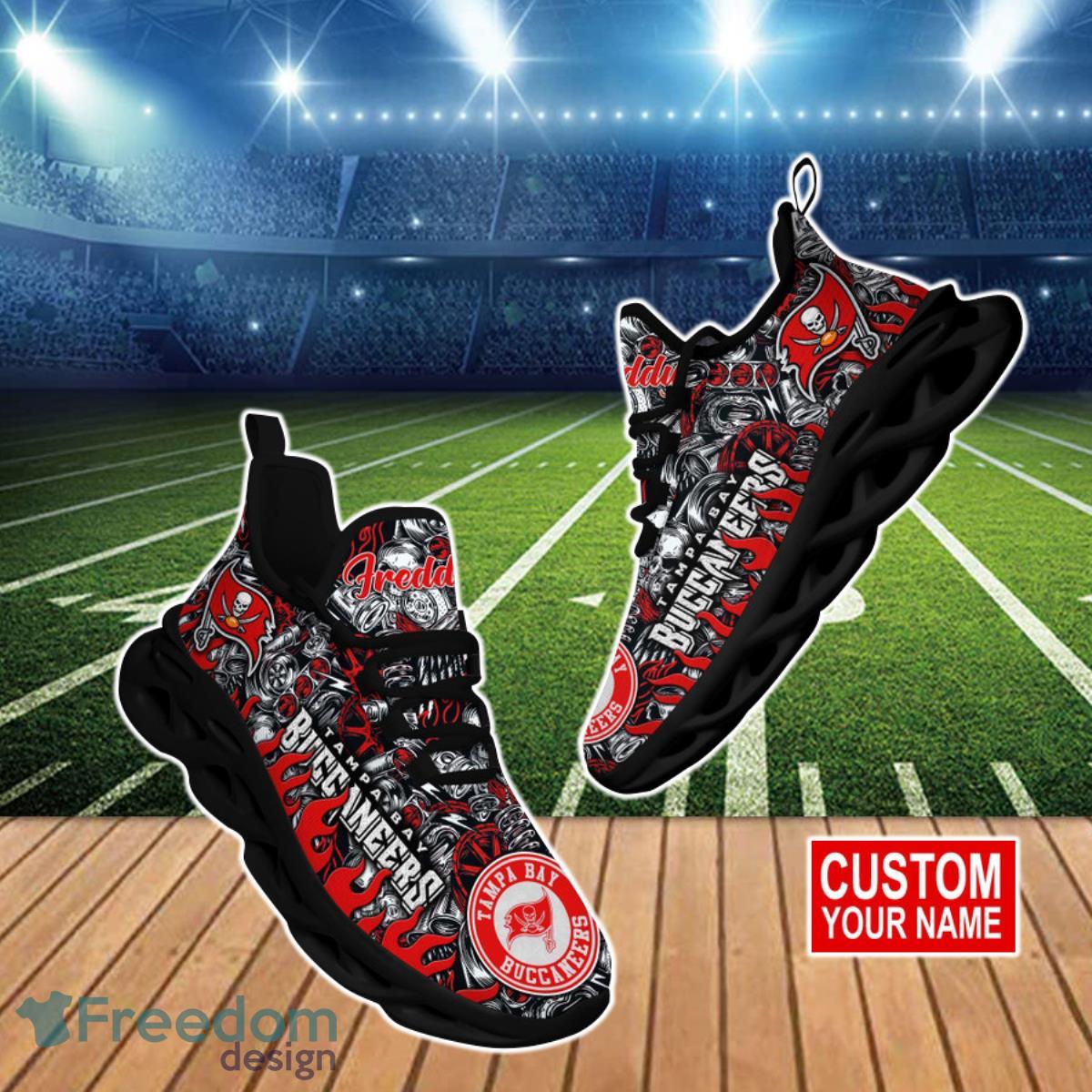 Tampa Bay Buccaneers NFL Clunky Max Soul Shoes Custom Name Unique Gift For True Fans Product Photo 1