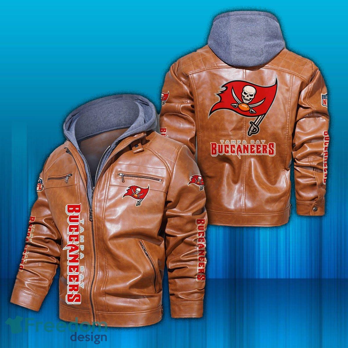 Maker of Jacket Fashion Jackets Tampa Bay NFL Buccaneers Football Leather