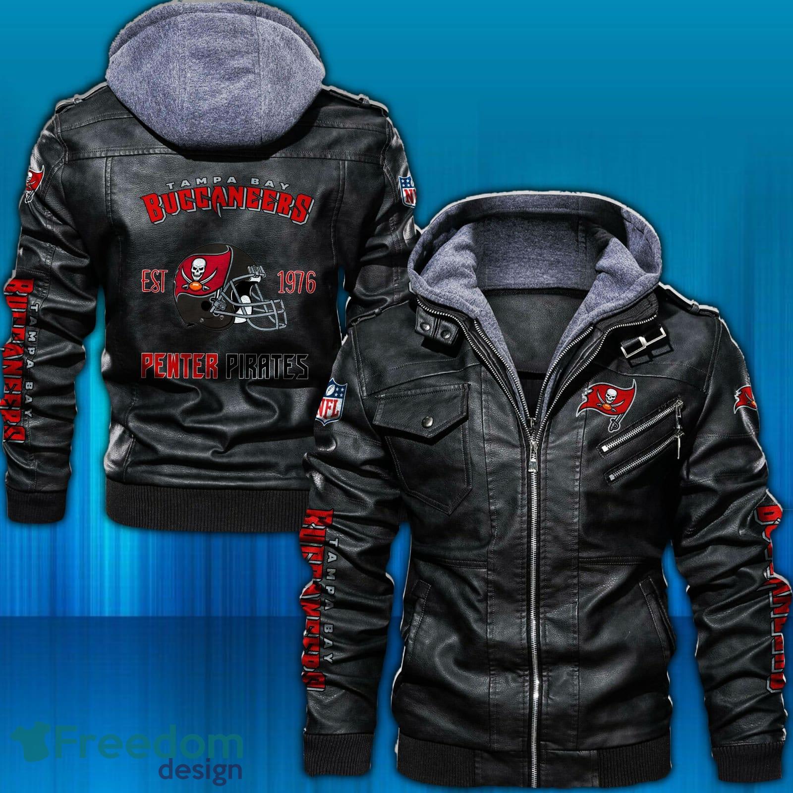 buccaneers leather jacket