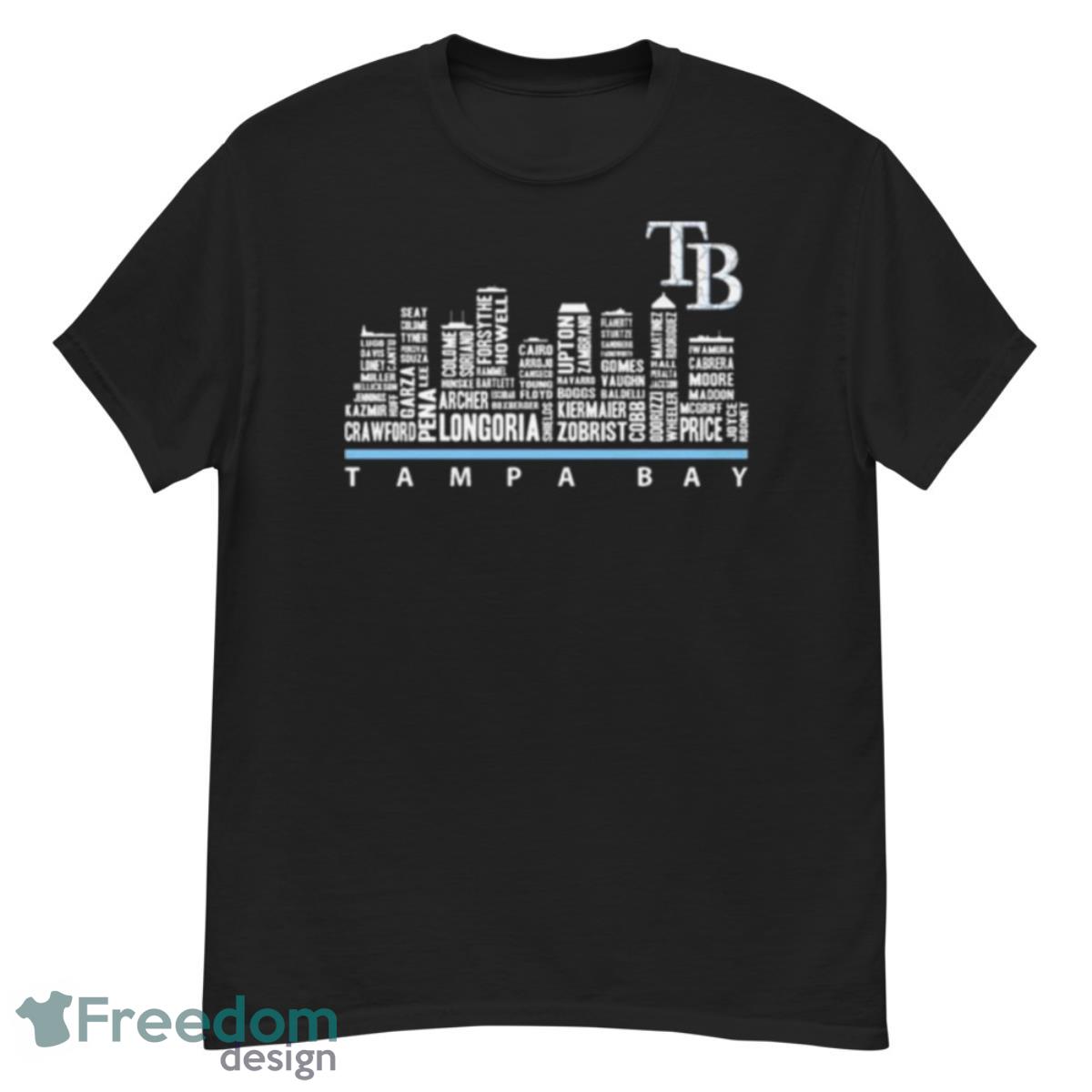 Tampa Bay Rays 2023 Players Skyline Shirt - G500 Men’s Classic T-Shirt