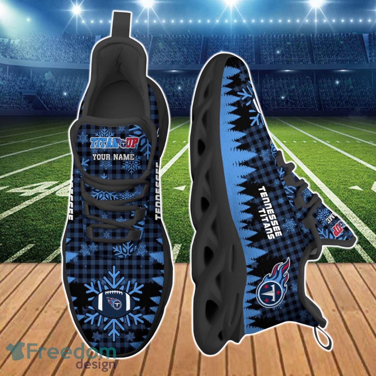 Tennessee Titans NFL Clunky Max Soul Shoes Custom Name Special Gift For Fans Product Photo 2