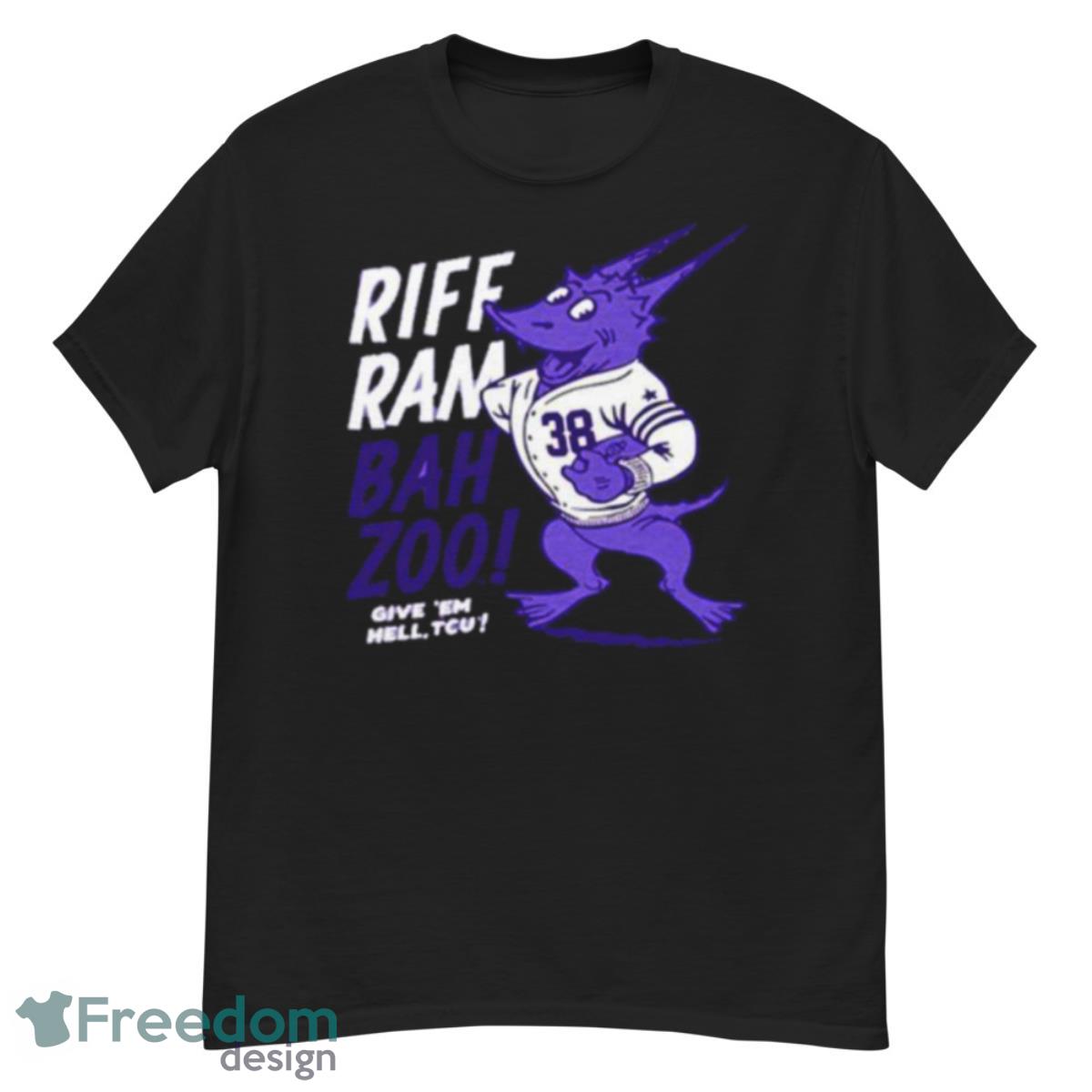 Texas Christian University Horned Frogs Football Riff Ram Bah Zoo Shirt - G500 Men’s Classic T-Shirt