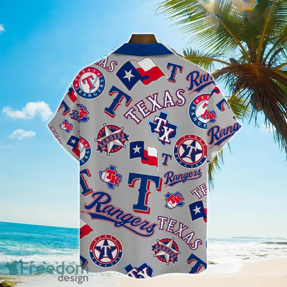 Texas Rangers Major League Baseball 2023 Hawaiian Shirt