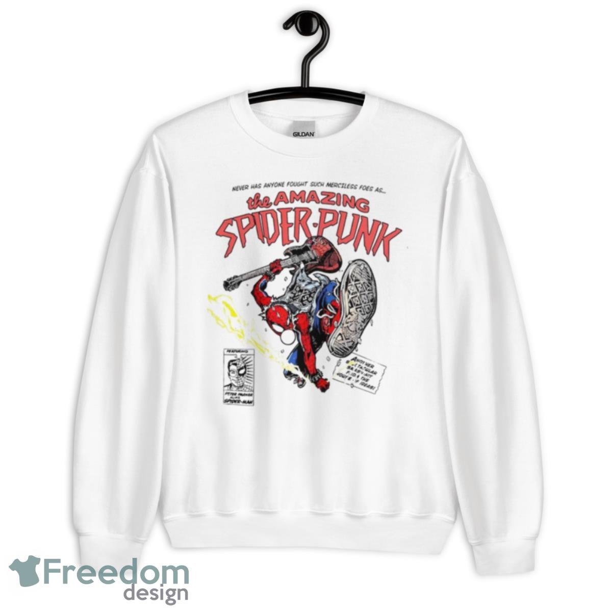 The Amazing Spider Punk shirt - Unisex Heavy Blend Crewneck Sweatshirt