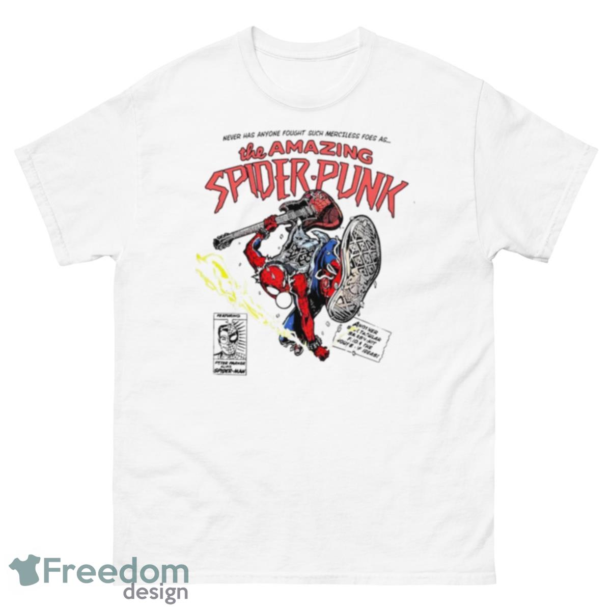 The Amazing Spider Punk shirt - 500 Men’s Classic Tee Gildan