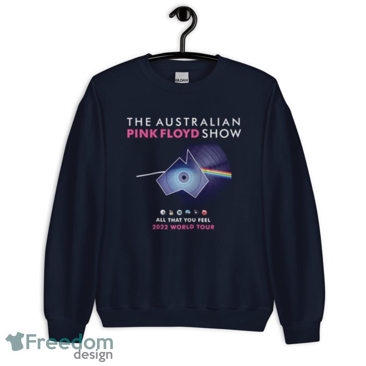 The Australian Show World Tour 2022 Pink Floyd Shirt - Unisex Crewneck Sweatshirt-1