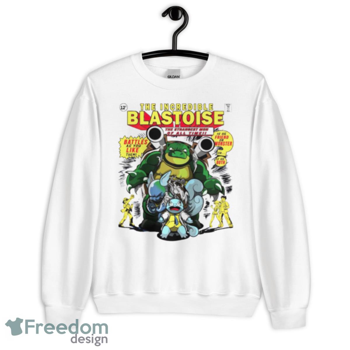 The Incredible Blastoise the strangest mom of all time shirt - Unisex Heavy Blend Crewneck Sweatshirt