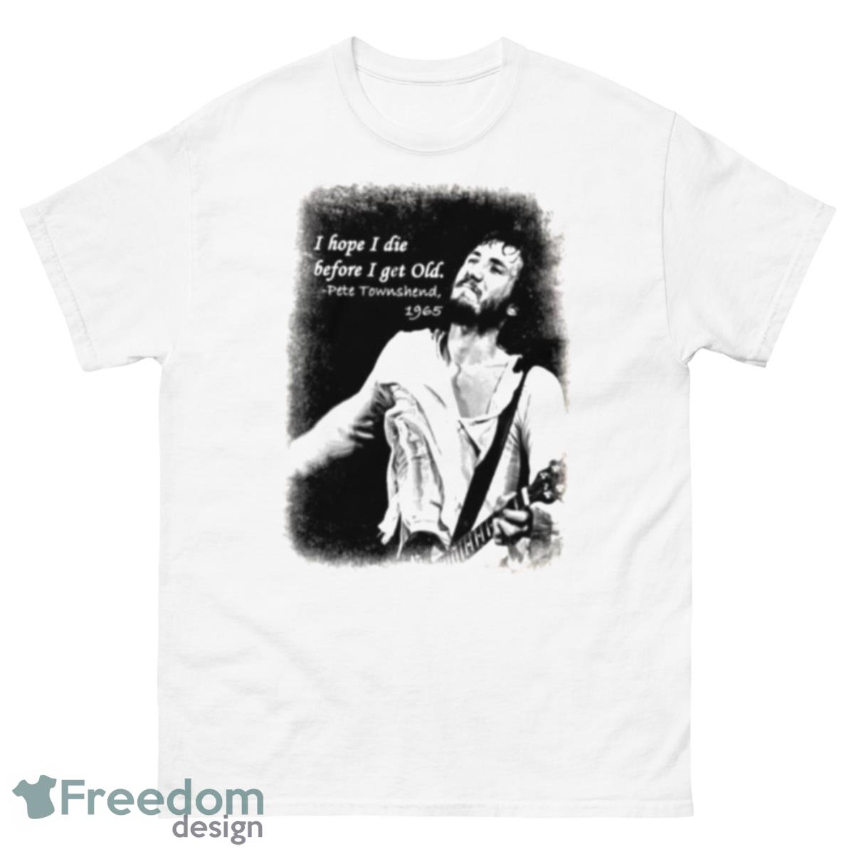 The Pete Townshend Promise Shirt - 500 Men’s Classic Tee Gildan