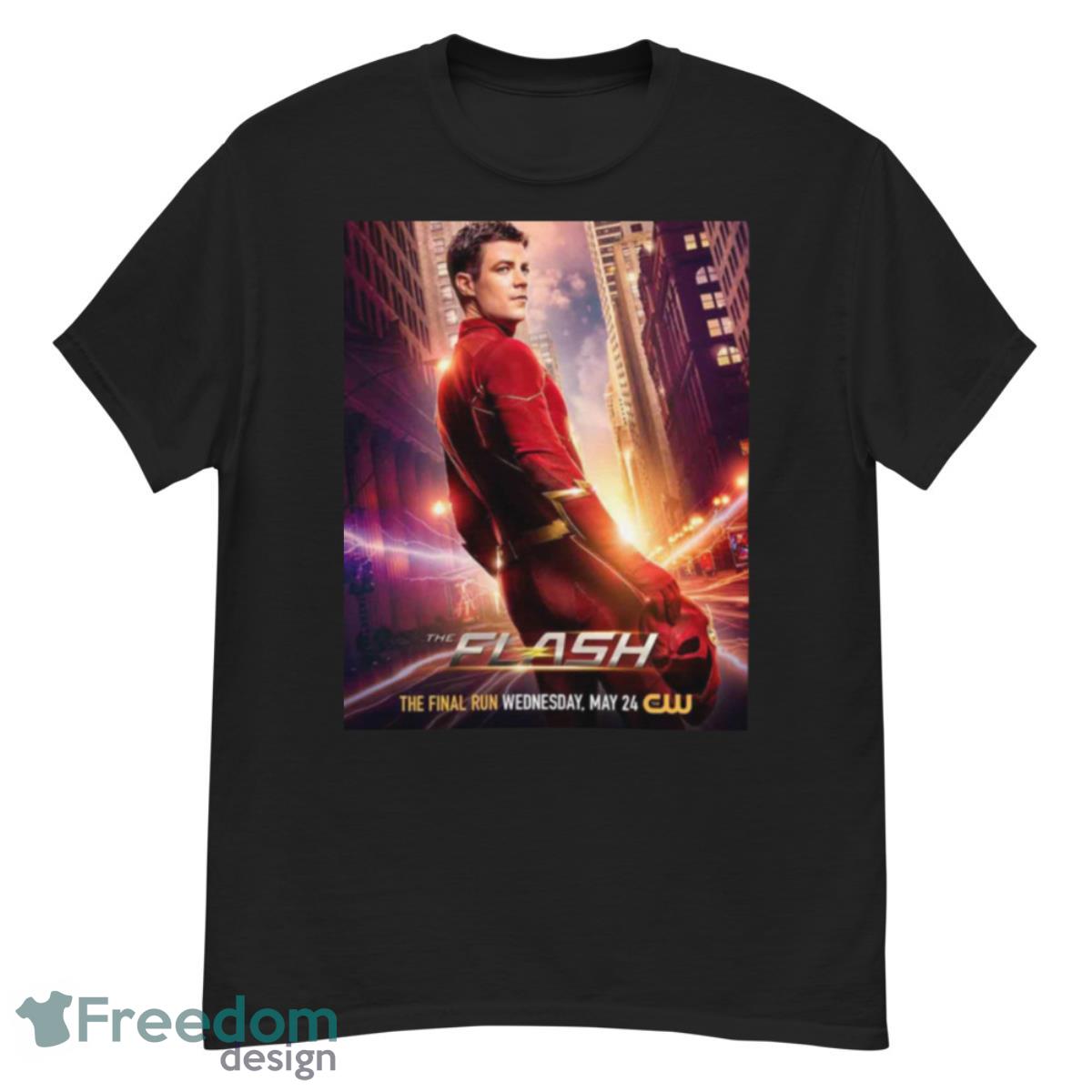 The Poster For The Final Season Of The Flash Has Been Released The Final Run The CW Fan Gifts T Shirt - G500 Men’s Classic T-Shirt