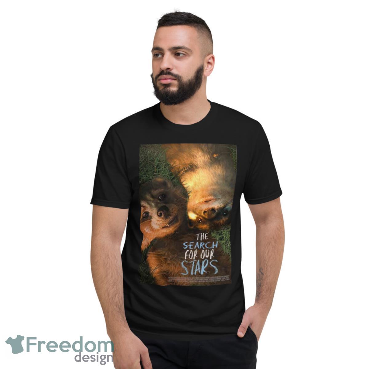 The Search For Our Stars Lylla And Rocket Racoon Guardians Of The Galaxy Volume 3 Shirt - Short Sleeve T-Shirt