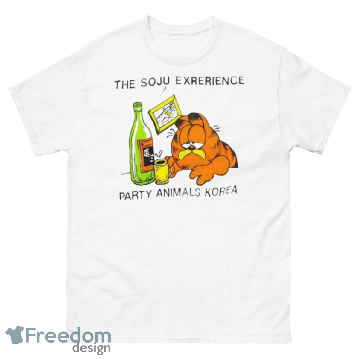 the Soul Experience Party Animals Korea T Shirt - 500 Men’s Classic Tee Gildan