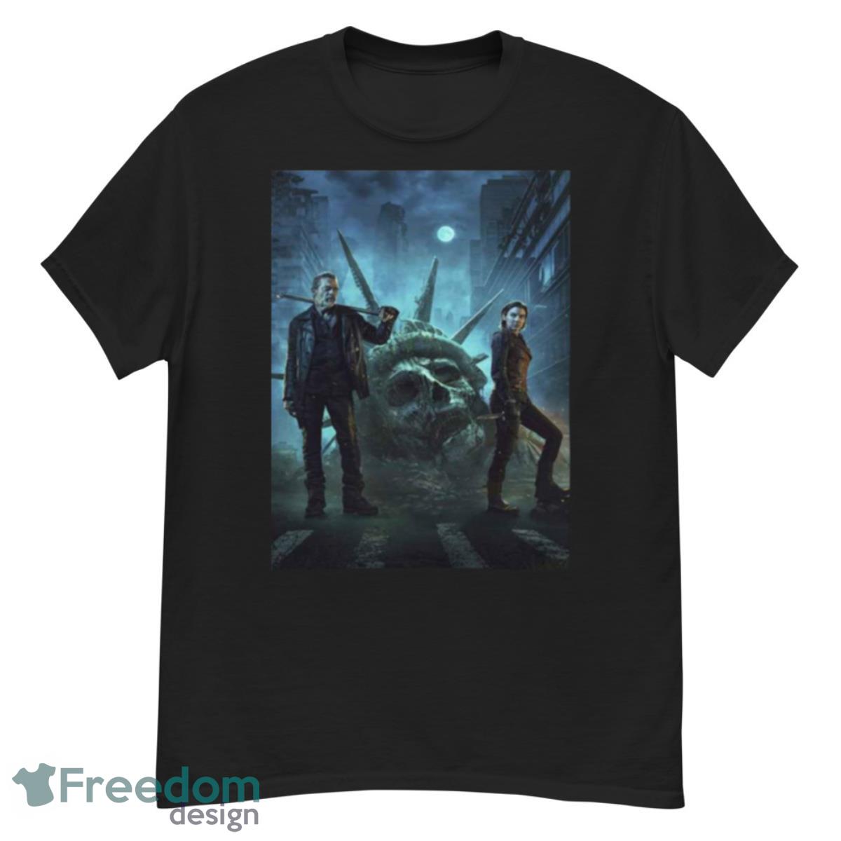 The Walking Dead Dead City 2023 Movie Poster Fan Gifts T Shirt - G500 Men’s Classic T-Shirt