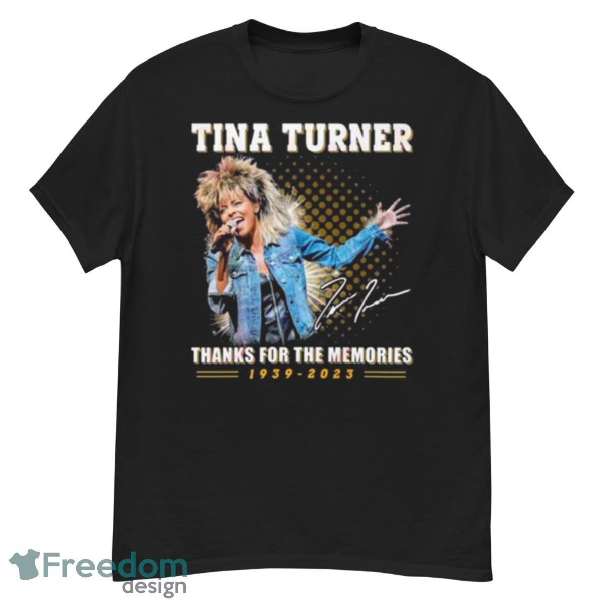 Tina Turner Thanks For The Memories 1939 2023 Signature Shirt - G500 Men’s Classic T-Shirt