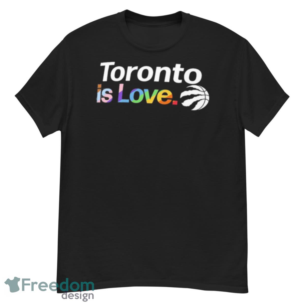 Toronto Raptors Is Love City Pride Team Logo Shirt - G500 Men’s Classic T-Shirt