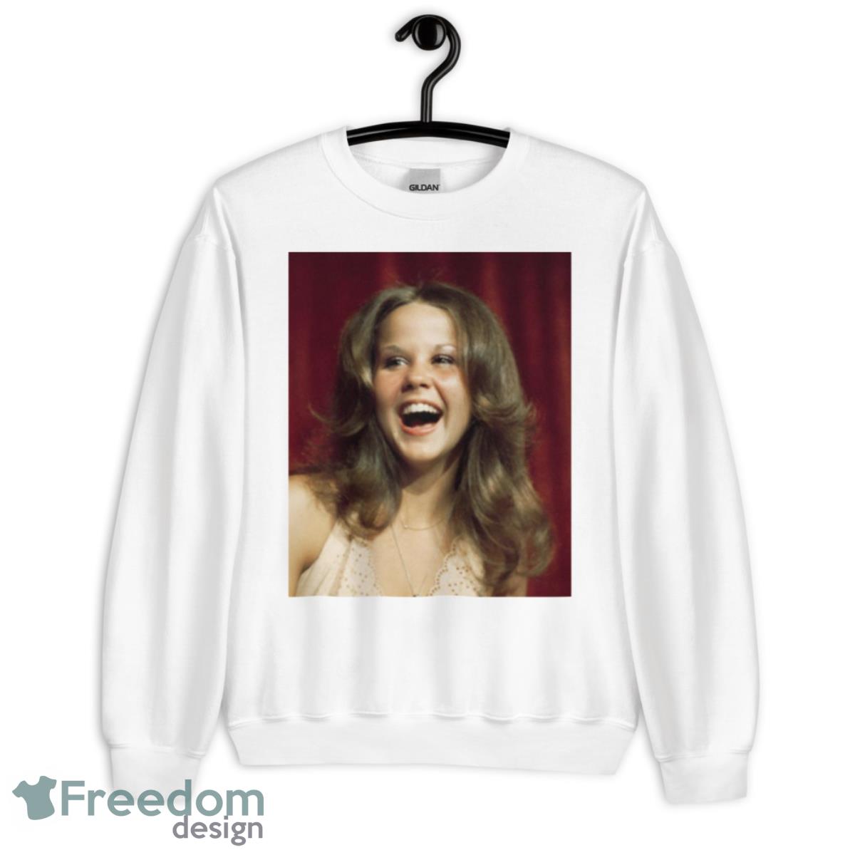 Trending Linda Blair Famous Actress shirt - Unisex Heavy Blend Crewneck Sweatshirt