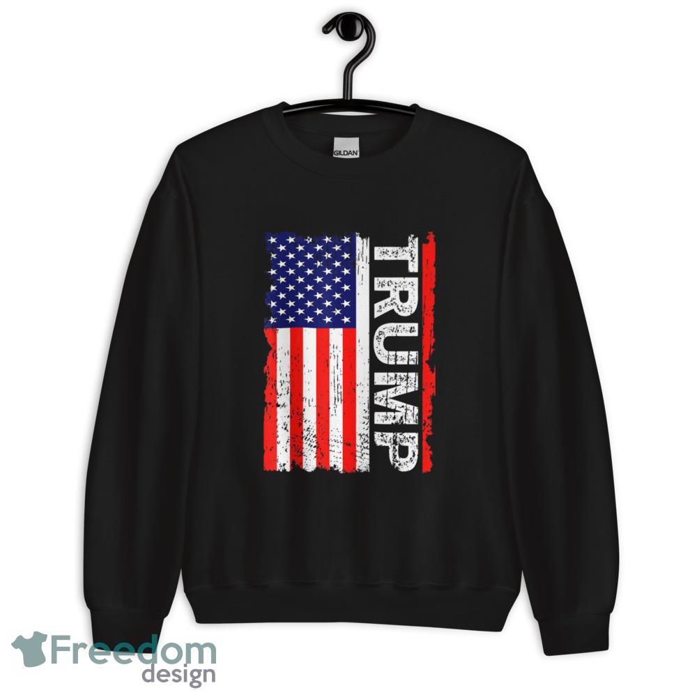 American Flag Patriotic Women's T-Shirt