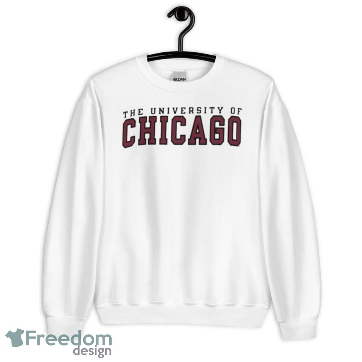 University Of Chicago Champion Shirt - Unisex Heavy Blend Crewneck Sweatshirt