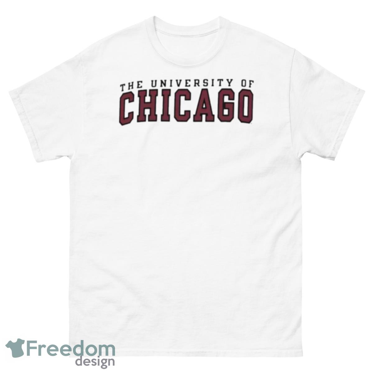 University Of Chicago Champion Shirt - 500 Men’s Classic Tee Gildan