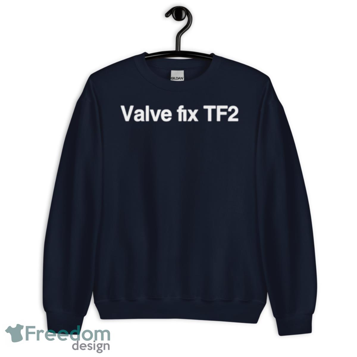 Valve Fix TF2 Shirt - Unisex Crewneck Sweatshirt-1