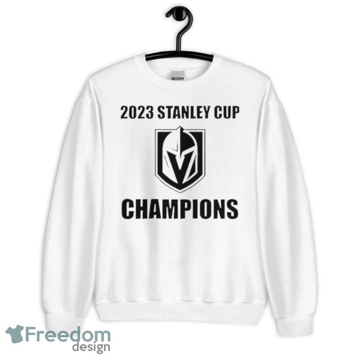 Vegas Golden Knights Stanley Cup Champions 2023 T Shirt - Unisex Heavy Blend Crewneck Sweatshirt