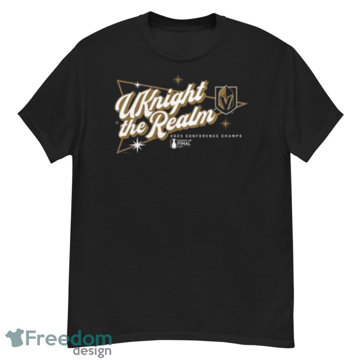 Vegas Golden Knights Uknight The Realm 2023 Conference Champs Shirt - G500 Men’s Classic T-Shirt