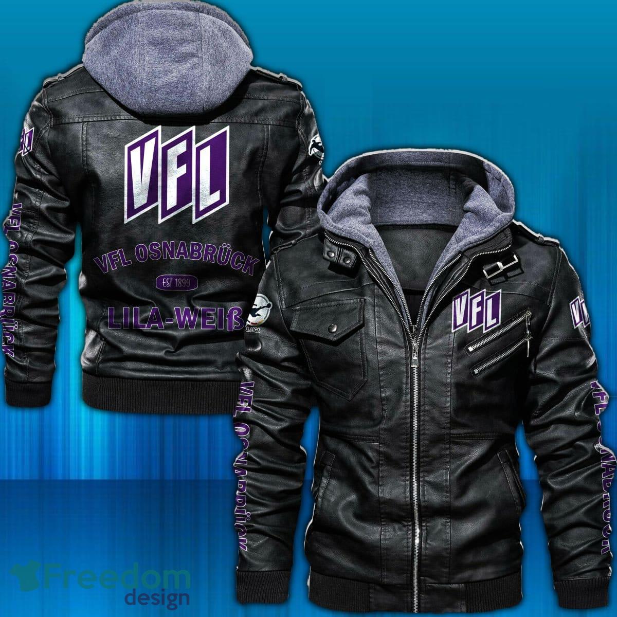 Baltimore Ravens Logo NFL Leather Jacket For Men And Women - Freedomdesign