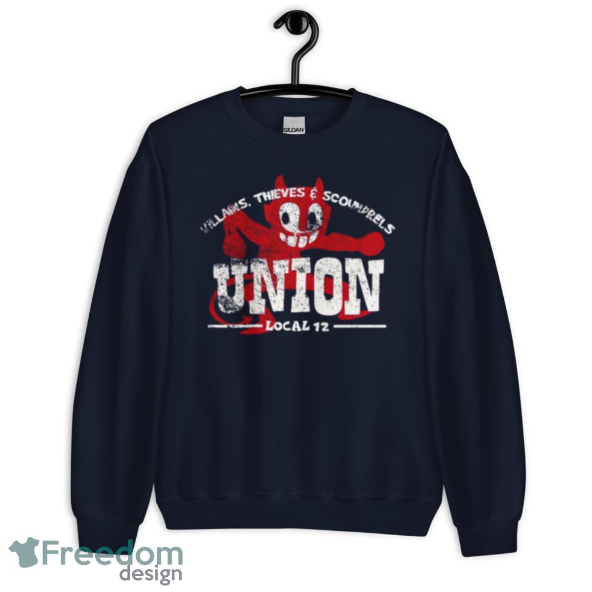 Villains Thieves & Scoundrels Union Peabody And Sherman Shirt - Unisex Crewneck Sweatshirt-1