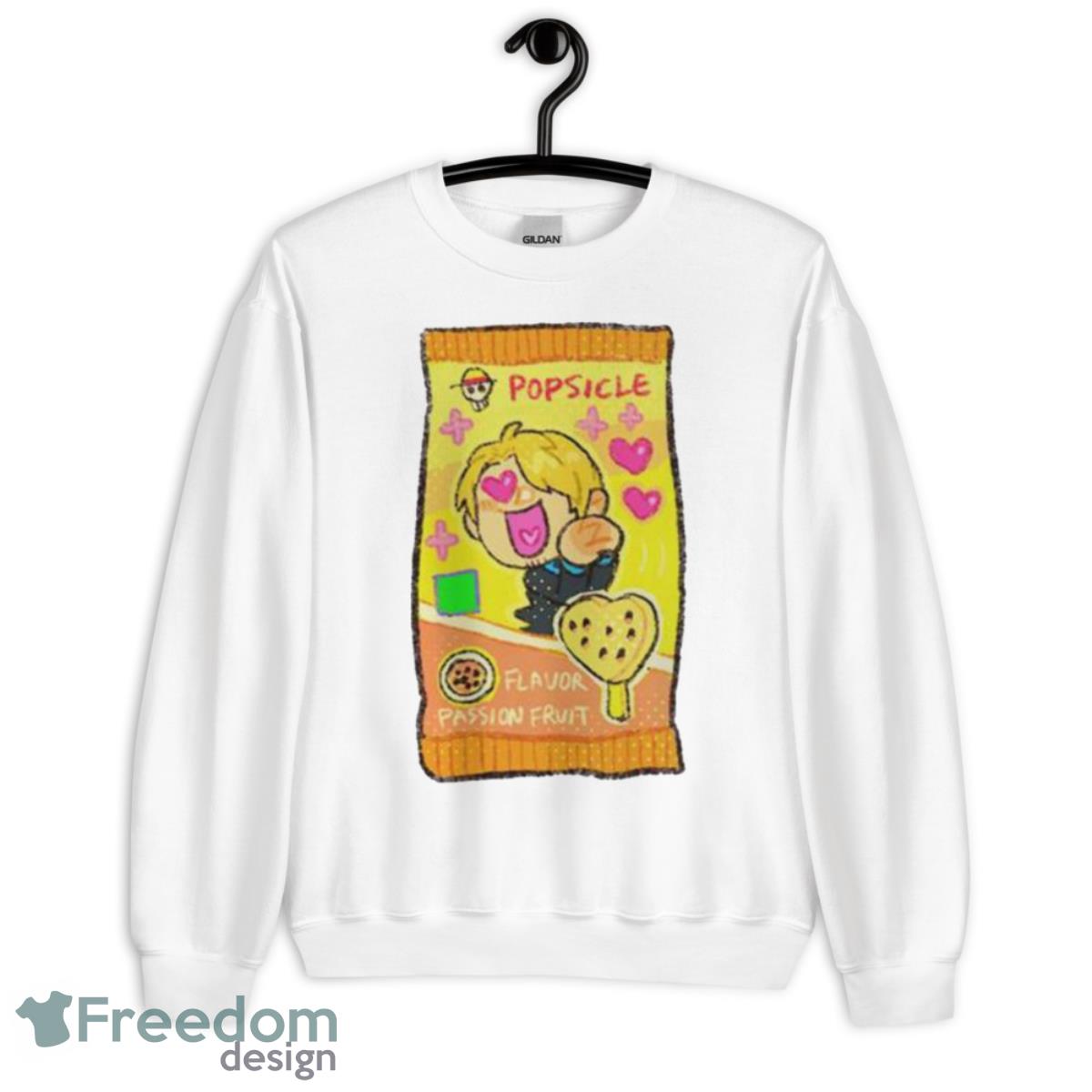 Vinsmoke Sanji Popsicle One Piece T Shirt - Unisex Heavy Blend Crewneck Sweatshirt