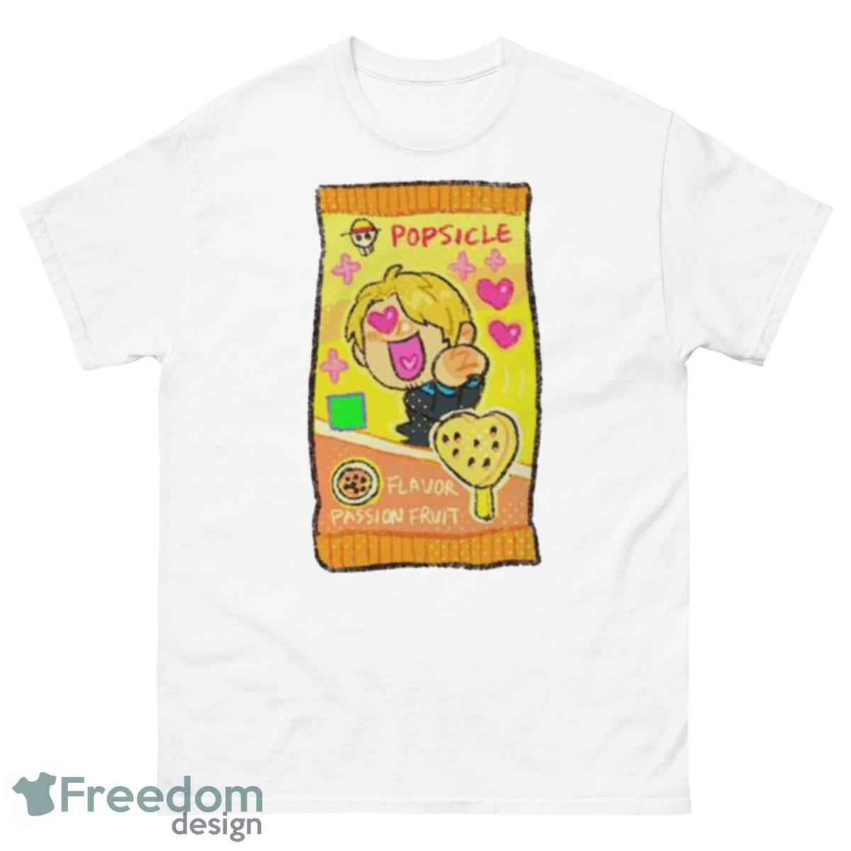 Vinsmoke Sanji Popsicle One Piece T Shirt - 500 Men’s Classic Tee Gildan