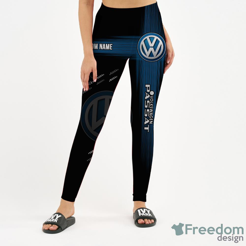 Volkswagen Passat AS 3D Full Printing Custom Name Leggings And Hollow Tank - Volkswagen Passat AS 3D Hollow tank Leggings Full Printing Custom Name_16