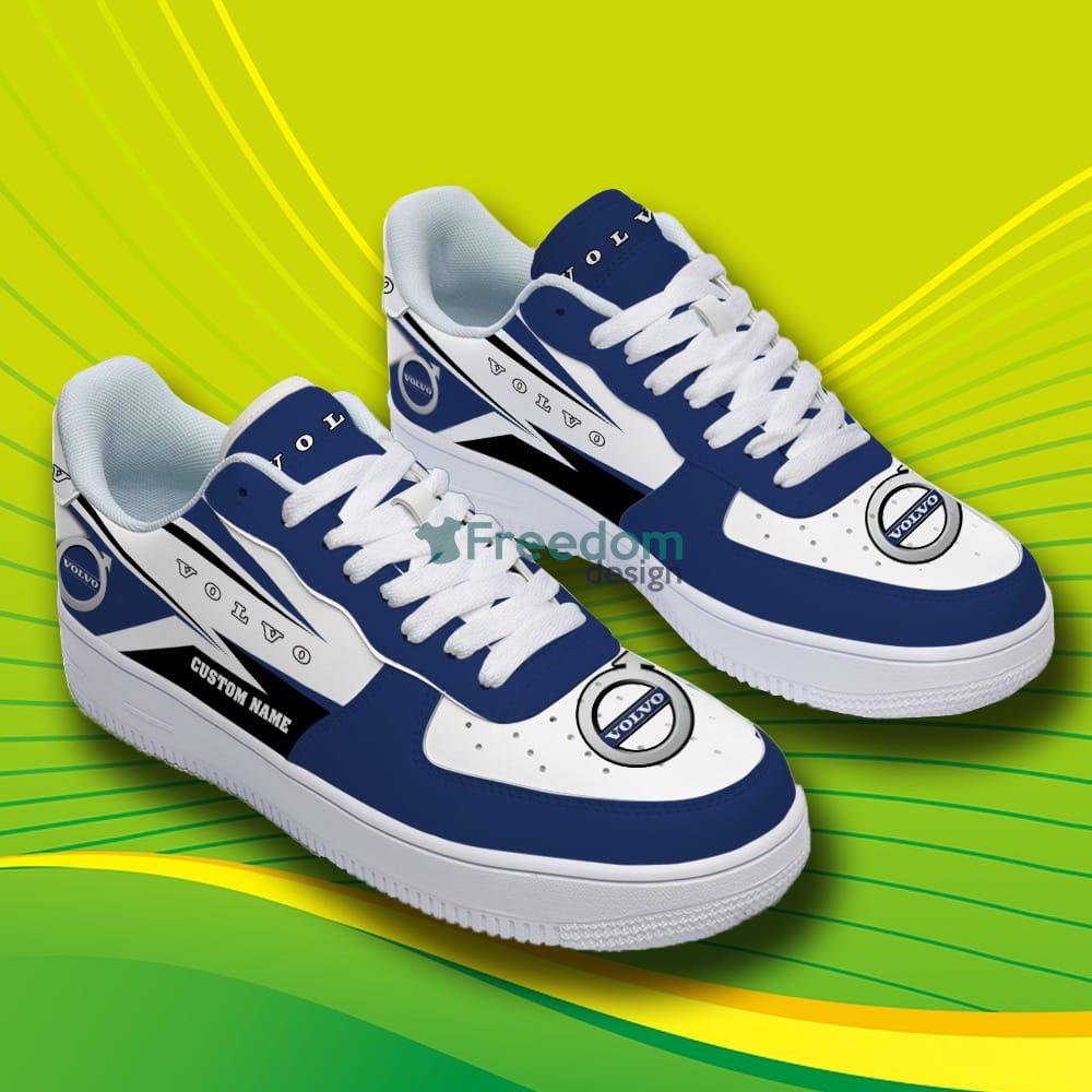 Volvo Cars Air Force Shoes vintage Custom Name Gift For Mens And Women - Volvo Cars AF 1 vintage shoes, Custom any logo or Car model_2
