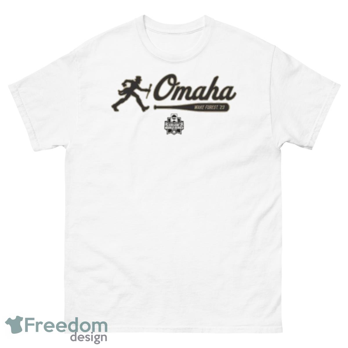 Wake Forest Baseball Road To Omaha 2023 College World Series Shirt - 500 Men’s Classic Tee Gildan