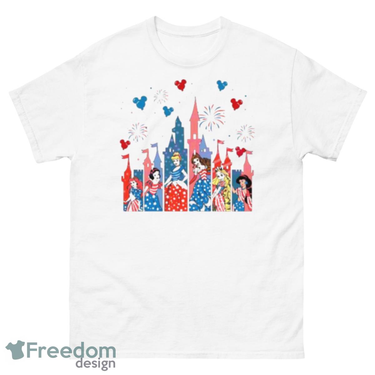 Walt Disney Princess Happy 4th of July shirt - 500 Men’s Classic Tee Gildan