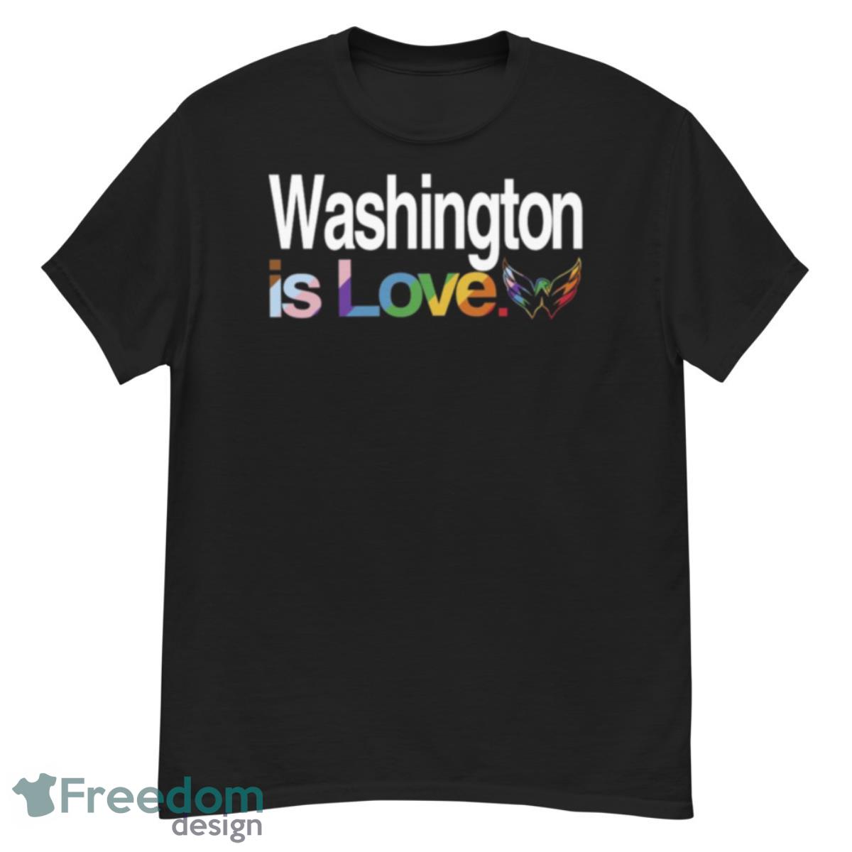 Washington Capitals Is Love Pride Shirt - G500 Men’s Classic T-Shirt