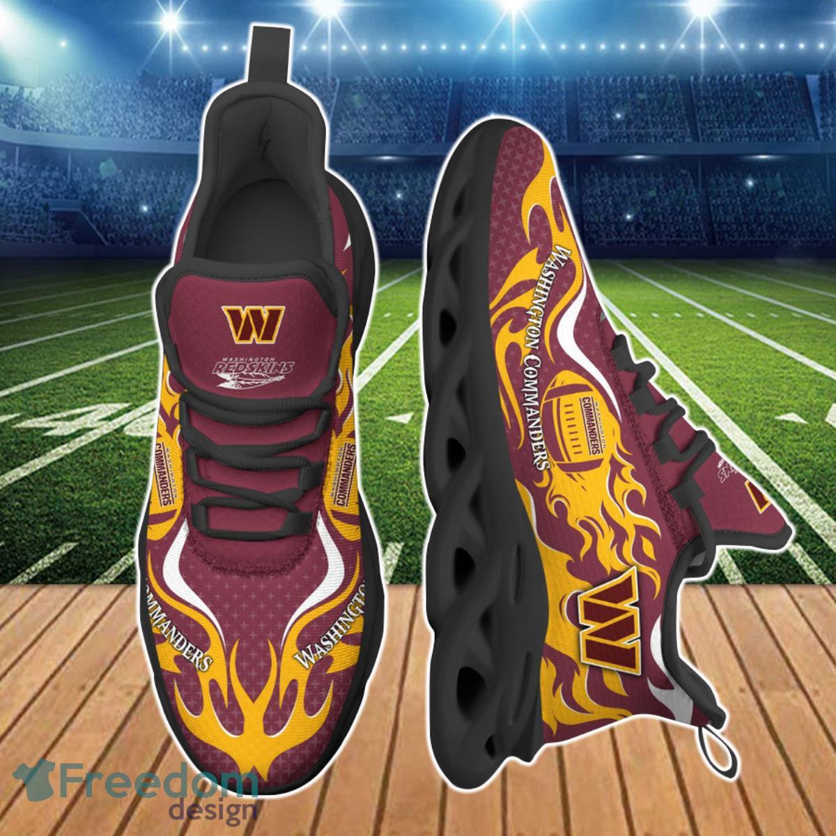 Washington Commanders NFL Clunky Max Soul Shoes Product Photo 2