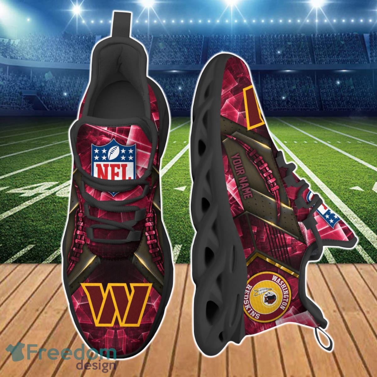 Washington Commanders NFL Clunky Max Soul Shoes Custom Name Ideal Gift For Men And Women Fans Product Photo 2