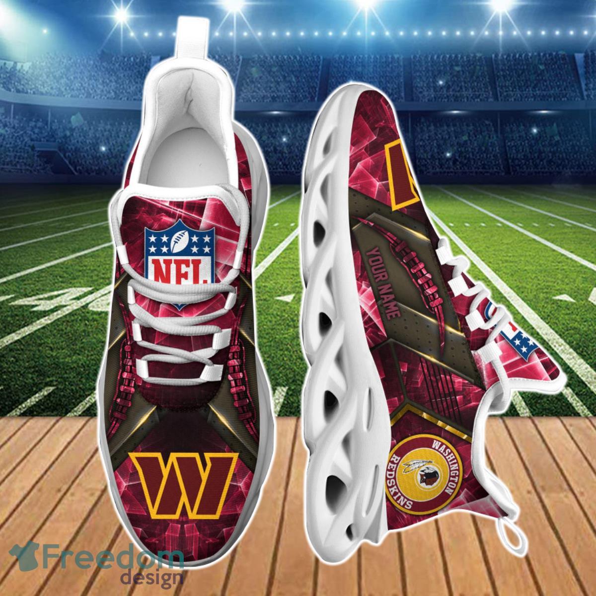 Washington Commanders NFL Clunky Max Soul Shoes Custom Name Ideal Gift For Men And Women Fans Product Photo 1