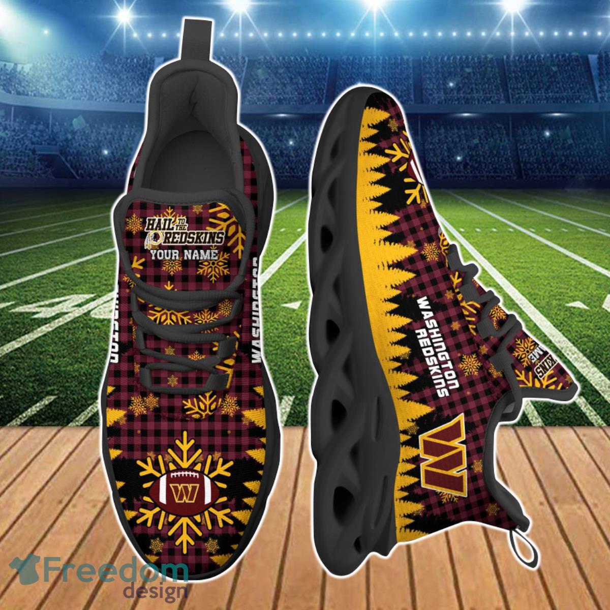 Washington Commanders NFL Clunky Max Soul Shoes Custom Name Special Gift For Real Fans Product Photo 2