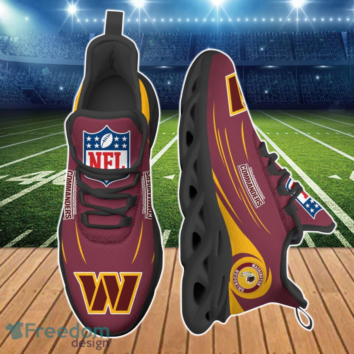 Washington Commanders NFL Max Soul Shoes Product Photo 1