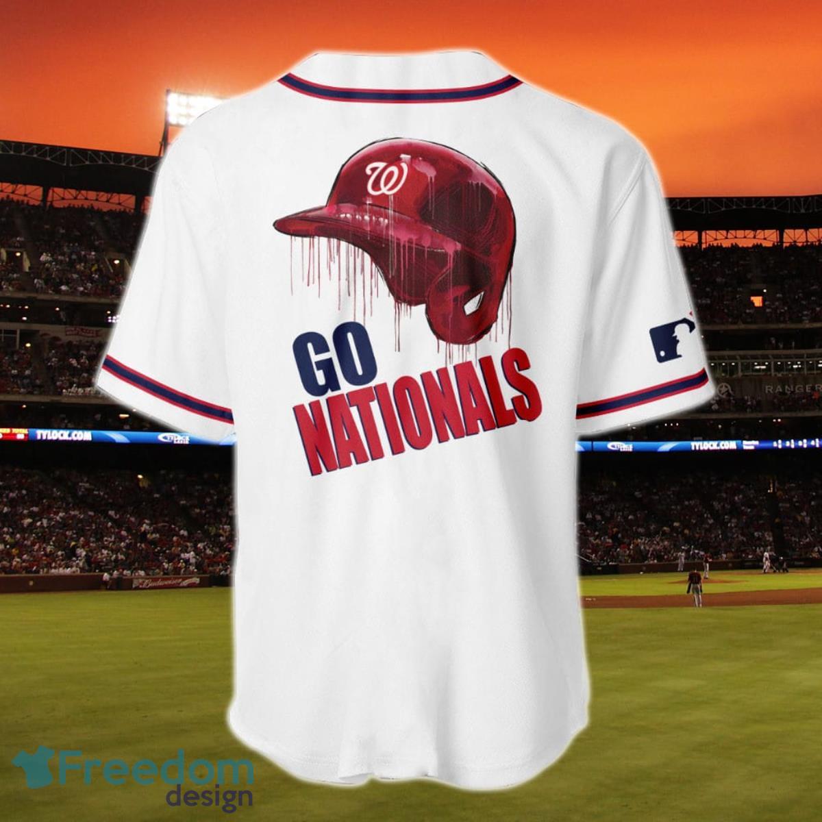 Washington Nationals Jersey MLB Personalized Jersey Custom 