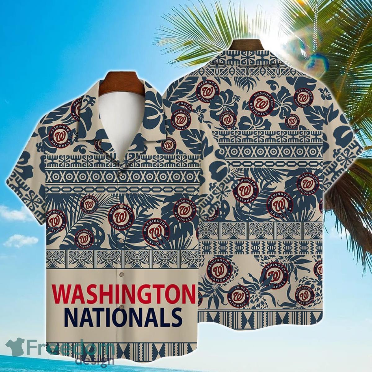 Washington Nationals MLB 2023 Hawaiian Shirt For Men Women